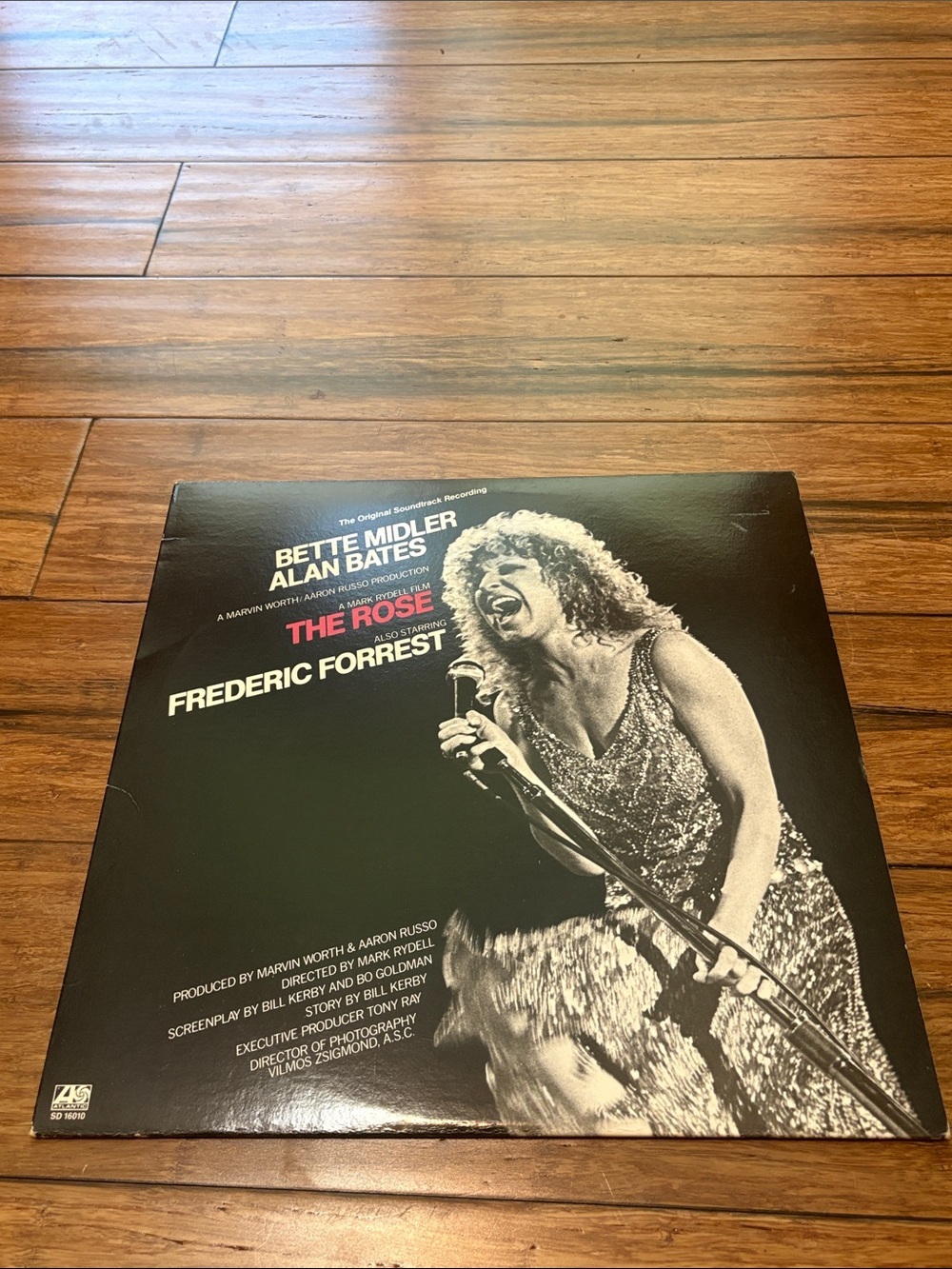 Bette Midler The Rose Soundtrack 1979 Vintage Vinyl Record LP